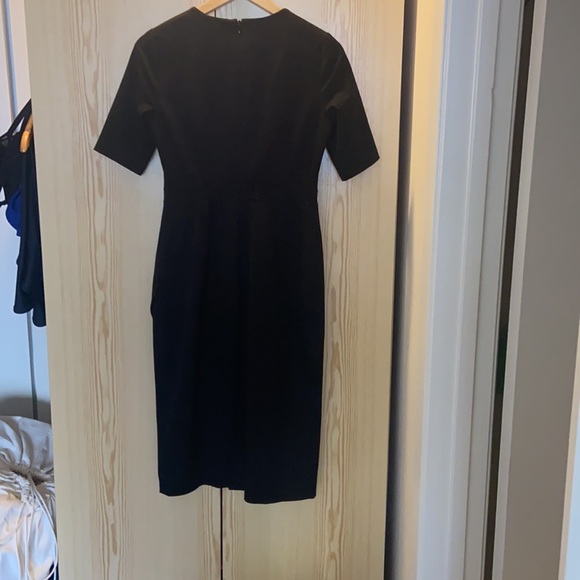 Banana Republic Stretch Black Dress - Picture 3 of 4